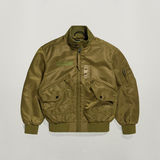 G-STAR Outlet Chaqueta Nylon Bomber Verde