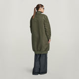 G-STAR Outlet Long Bomber Jacket Green