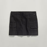G-STAR Outlet Minifalda Cargo Negro