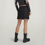 G-STAR Outlet Minifalda Cargo Negro