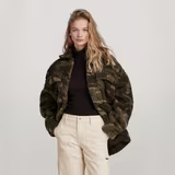 G-STAR Outlet Oversized Teddy Overshirt Multi color