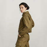 G-STAR Outlet Chaqueta Cropped Hunter Verde
