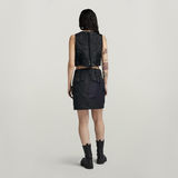 G-STAR Outlet Cargo Mini Skirt Black