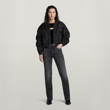 G-STAR Outlet Cropped Party Bomber Black