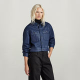 G-STAR Outlet Chaqueta Cropped Utility Azul oscuro