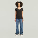 G-STAR Outlet Slim Top 2-Pack Black