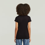 G-STAR Outlet Slim V-Neck Top 2-Pack Black