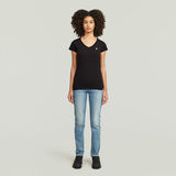 G-STAR Outlet Slim V-Neck Top 2-Pack Multi color