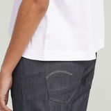 G-STAR Outlet Deep U-Neck Top White