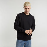 G-STAR Outlet Sudadera Essential Relaxed Negro