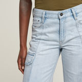 G-STAR Outlet Judee Cargo Low Waist Loose Jeans Light blue