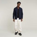 G-STAR Outlet GPO Zip Overshirt Dark blue