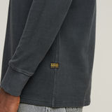 G-STAR Outlet Overdyed Half Zip Tweeter Black