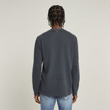 G-STAR Outlet Camiseta Overdyed Tweeter Azul oscuro