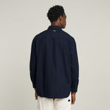 G-STAR Outlet GPO Zip Overshirt Dark blue