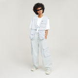 G-STAR Outlet Balloon Cargo Jeans Light blue