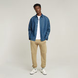 G-STAR Outlet Bend 3D Loose Overdyed Sweat Pants Beige