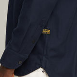 G-STAR Outlet GPO Zip Overshirt Dark blue