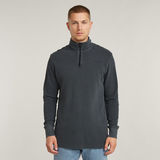 G-STAR Outlet Overdyed Half Zip Tweeter Dark blue