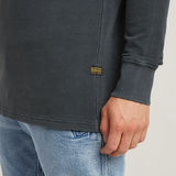 G-STAR Outlet Overdyed Half Zip Tweeter Dark blue