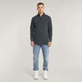 G-STAR Outlet Overdyed Half Zip Tweeter Dark blue