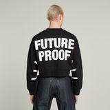 G-STAR Outlet Sudadera WVB Unisex Cropped Negro