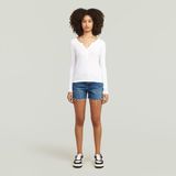 G-STAR Outlet Short Raw Edge de Judee Azul oscuro