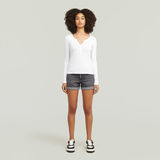 G-STAR Outlet Judee Denim Shorts Grey