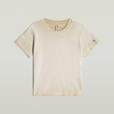 G-STAR Outlet Overdyed Micro Boxy Top Beige