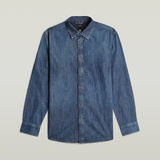 G-STAR Outlet Clean Slim Shirt Medium blue