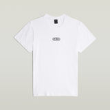 G-STAR Outlet Center Chest Logo T-Shirt White