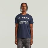 G-STAR Outlet Camiseta Originals Azul oscuro