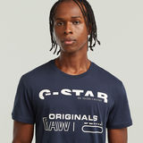 G-STAR Outlet Camiseta Originals Azul oscuro