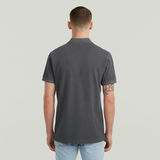 G-STAR Outlet Dunda Overdyed Slim Polo Badge Black