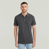 G-STAR Outlet Dunda Overdyed Slim Polo Badge Black