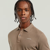 G-STAR Outlet Oluv Slim Polo Brown