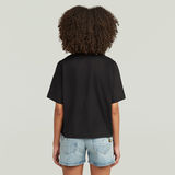 G-STAR Outlet Deep U-Neck Top Black