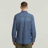 G-STAR Outlet Clean Slim Shirt Medium blue