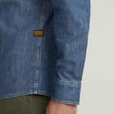 G-STAR Outlet Clean Slim Shirt Medium blue