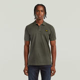 G-STAR Outlet Dunda Overdyed Slim Polo Badge Grey