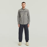 G-STAR Outlet Camisa Arc 3D Slim Azul intermedio