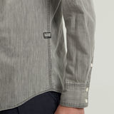 G-STAR Outlet Camisa Arc 3D Slim Azul intermedio