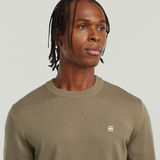 G-STAR Outlet Core Knitted Sweater Brown