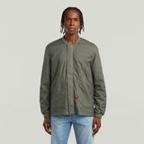 G-STAR Outlet Light Padded Quilted Jacket Grey