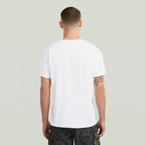 G-STAR Outlet Center Chest Logo T-Shirt White