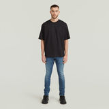 G-STAR Outlet Center Chest Logo Loose Boxy T-Shirt Black