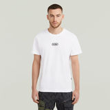 G-STAR Outlet Center Chest Logo T-Shirt White