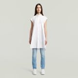 G-STAR Outlet Camisa extragrande sin mangas Blanco