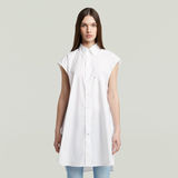 G-STAR Outlet Camisa extragrande sin mangas Blanco