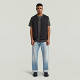 G-STAR Outlet Multi Logo Overdyed Loose T-Shirt Schwarz